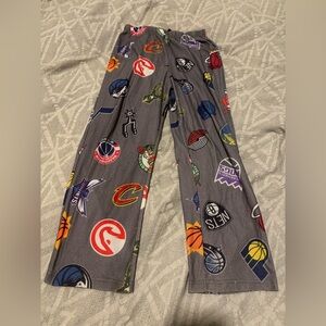 NBA Sleepwear Youth Pajama Pants Boy’s Medium Gray No Pockets